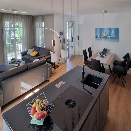 5 Sterne Barrierfreie Luxuswohnung 200 m vom Srand Entfernt
