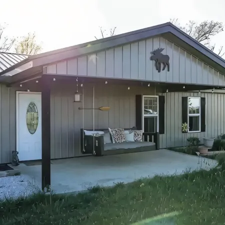 The Moose Lodge by the Buffalo River.
