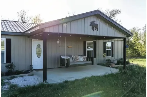 The Moose Lodge by the Buffalo River.