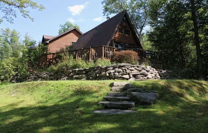 Cozy Chalet at Goat Sanctuary with Water Views