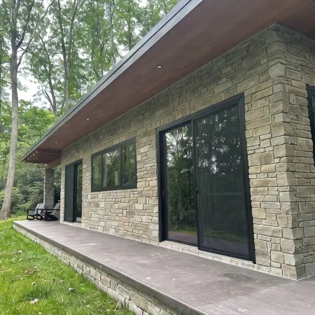 Brand new completed June 2025 with Hot tub and River