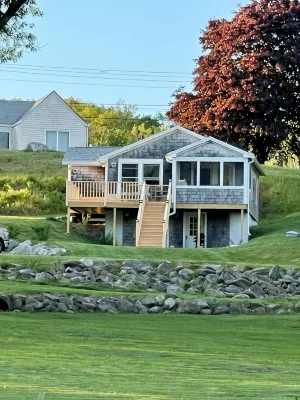 Privately owned water view cottage with fabulous views of Penobscot Bay!