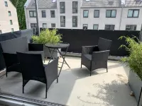 New vacation apartment with sunny balcony and large bicycle cellar - 酒店式公寓