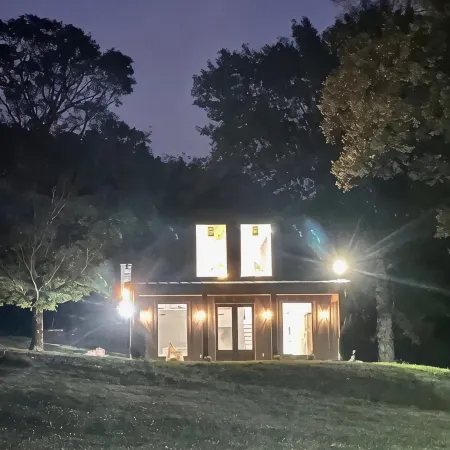 Cottage offering Luxury & Privacy on 80 acres with stocked pond.