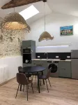 Gîte de Vacances La Charmille - Côté Cour - Lejligheder
