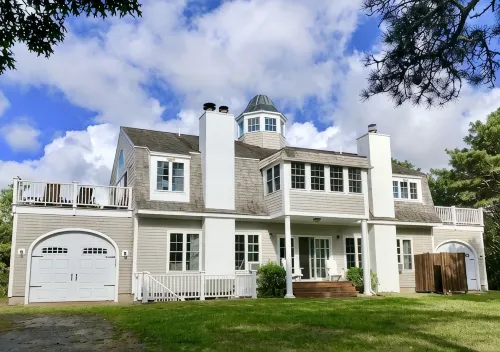 Exclusive Oyster Pond Retreat with Private Beach, New Kitchen and Boat