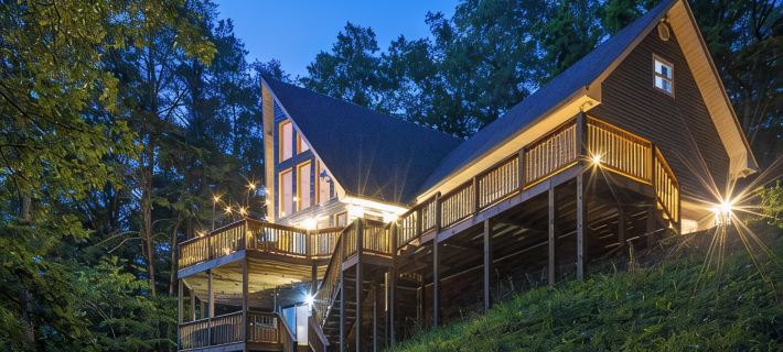 Lake House Near Lookout Mt,  Theater, Gym & Arcade Hotels in Dade County