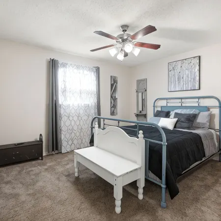 Entire 2 bedroom unit downstairs, family owned.