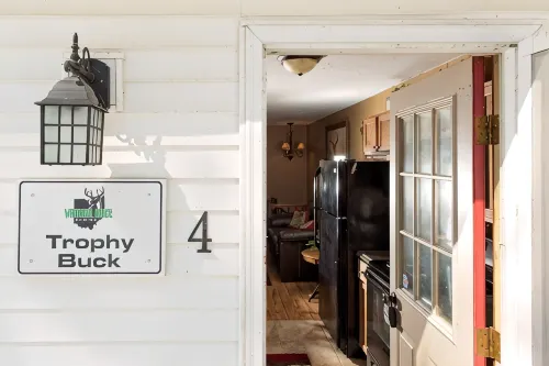 Trophy Buck sleeps 6, or rent all 4 for 20. Horseback riding across the Rd! - Alphydda