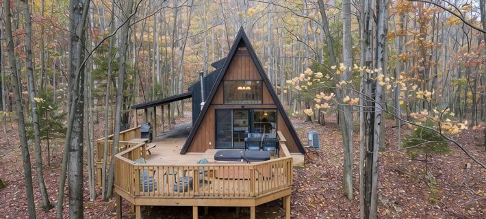 Dreamtime - Modern A-frame Cabin w/ Hot tub Hotels in Morgan County