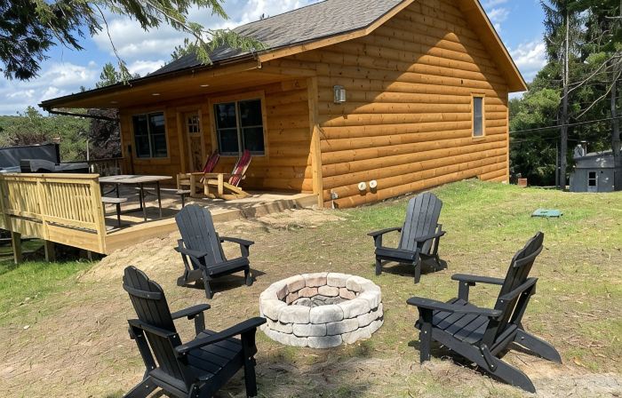 #1 Cabin~Walk to Wisp! Lake Access & Dock! Hot Tub~Game Room~Fire Pit & Dogs OK!