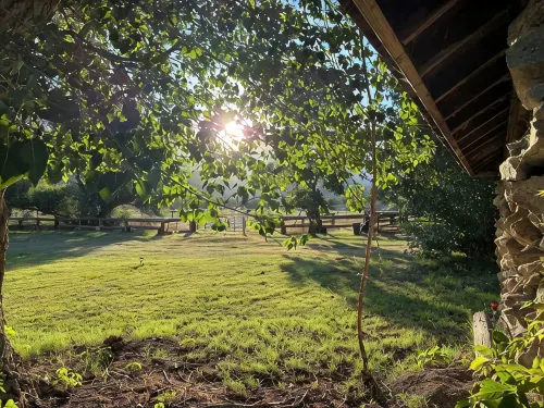Meadowlands Cottage, Horse Ranch with Wood Burning Stove and a River, Hot Tub - 3-Star
