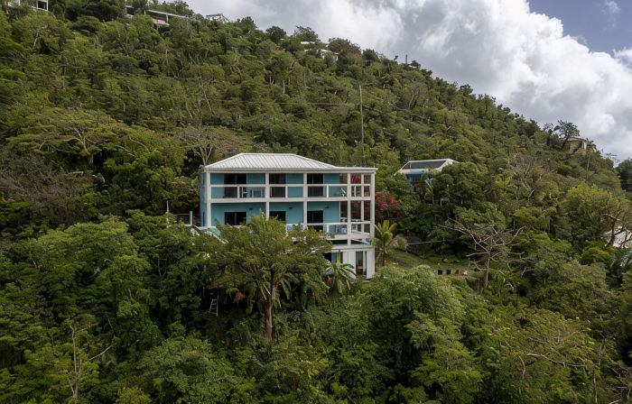 OWNERS' QUARTERS on the top of the house at AQUA VILLA ST. JOHN