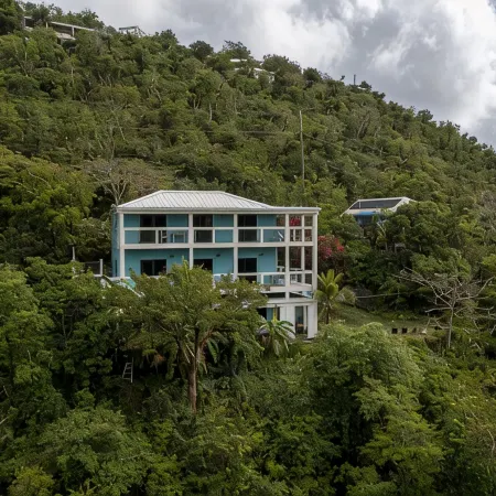 OWNERS' QUARTERS on the top of the house at AQUA VILLA ST. JOHN