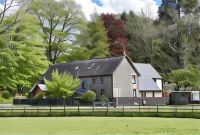 Melin Tregib Hotels in Llanegwad