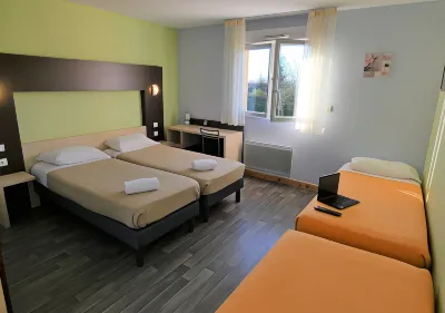 Hôtel Azur Saint Junien Cit'Hotel Hotel di Chabanais