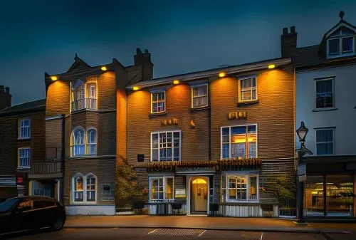 The Golden Fleece Hotel, Thirsk, North Yorkshire - parking