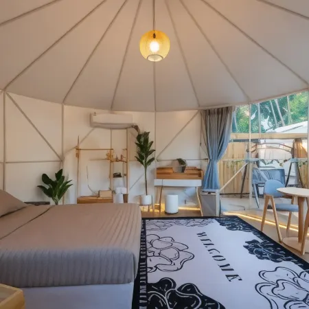 Cafe in Farm & Dome, Baan Suan Lan Sang