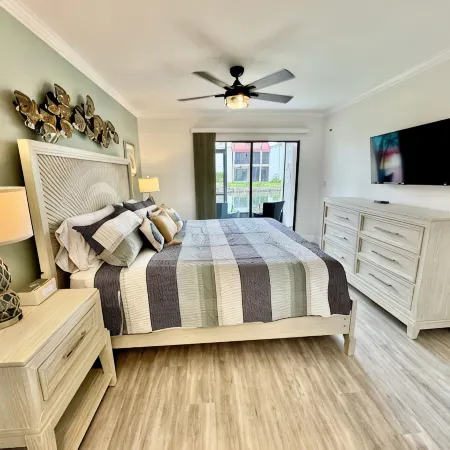 Sandy Feet Retreat Unit 108 at Runaway Bay.  1 min walk to beach.
