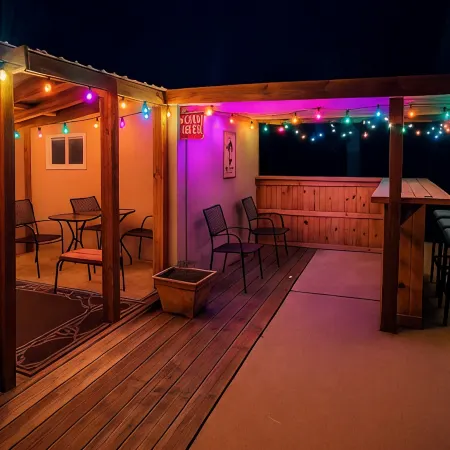 Quiet Getaway with pool and full of amenity backyard!