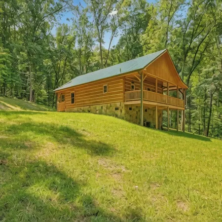 Homey Cozy Dog Friendly Cabin Surrounded by Beautiful Mountain Trees w/Hot Tub+