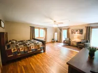 Rock Hill Retreat- a home with natural stone formations at every turn!