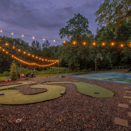 Sleeps 30! Themed Home w/ Pool, Hot Tub, Pond, Pickleball, Putt Putt, Arcades