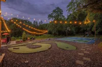 Sleeps 30! Themed Home w/ Pool, Hot Tub, Pond, Pickleball, Putt Putt, Arcades - 4-Star