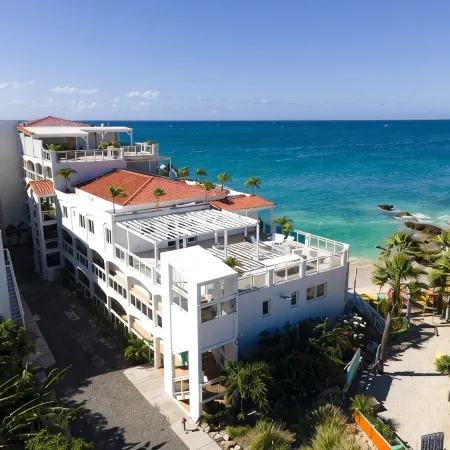 Maho Beach House - Petit Studio Océanique - Charmante Vue