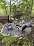 Fire Pit, Babbling Brook, Poker & Foosball at this 3br+ home - 3-Star