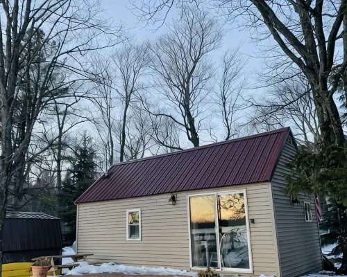 Lake Front Cabin Located On Muskallonge Lake Hotels in Luce County