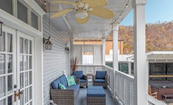 Historic Home w/ Sauna, HotTub, Speakeasy & Game Room