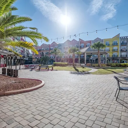 Charming King Suite Condo with Balcony – European Vibes for Your Beach Escape!