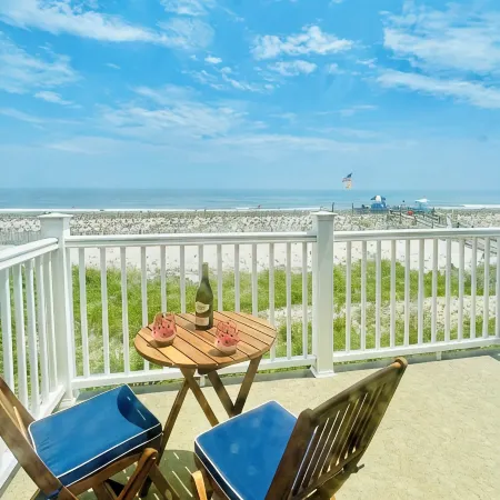Beachfront getaway on the sea