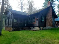 Grayling, MI - Fisherman's Log Cottage on the "Holy Waters" of the AuSable River - Chalets