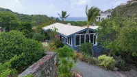Private Pool overlooking ocean, large deck on Estate Property.  Great Privacy.