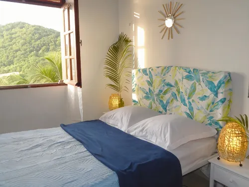 Up there in the garden - Villa with sea and mountain views - Deshaies - Wi-Fi