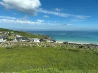 Bay Watch House, St Ives With Sea Views of Porthmeor Beach, Parking For 2 Cars. - 3-Star