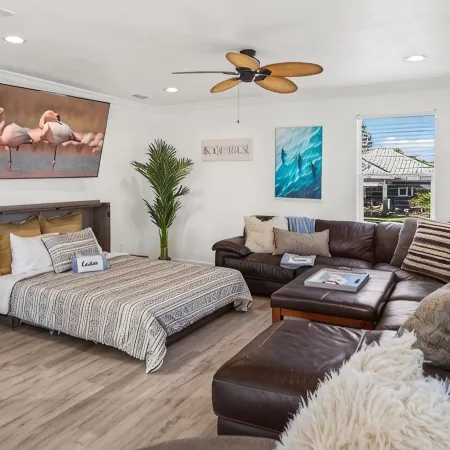 4/4 Home w/ Pool & Hot Tub – Steps from the Beach!