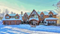 9 Bdrm Premiere Luxury Estate Sleep 26 Movie Theater, Pool,Spa,Game Rm,Steam Rms - 5星級
