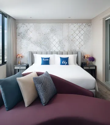 ห้องดีลักซ์คิงส์วิวสกายไลน์