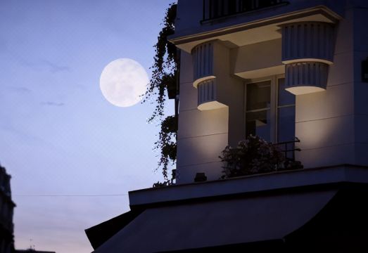 몽마르트르 레지던스 내부 주방 인테리어