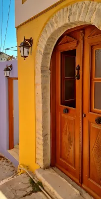 Symi Uptown Indigo Street View Studio Hotels in Symi