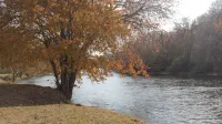 Glory Days Riverfront Authentic Restored 1800s Log Cabin Near Gem Mines