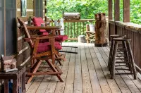 Romantic Mountain view Cabin with Indoor/Outdoor Spa House + Sauna - マウンテンビュー