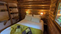 Unusual, secluded log cabin in the Vosges with luxury spa