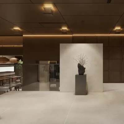 上熙庭院飯店（大連金家街地鐵站店） 金家街附近的飯店