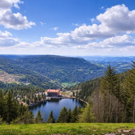 Cozy Hirschlein Vacation Apartment with Black Forest View in Baiersbronn