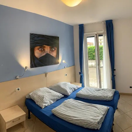 Pool apartment in quiet and central area