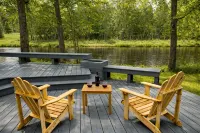 Pet-Friendly Riverfront Cabin on 5 Acres with Fast Wi-Fi in Central U.P..